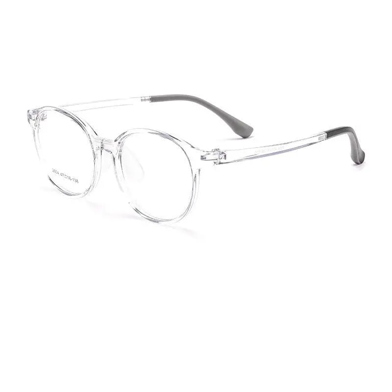 Unisex Round Full Rim TR90 Prescription Glasses 2604et — view 5 | Rx Spectacle