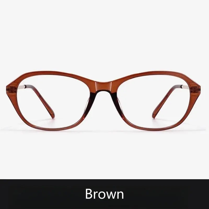 Women's Cat Eye Full Rim Acetate Prescription Glasses 94053 — view 3 | Rx Spectacle