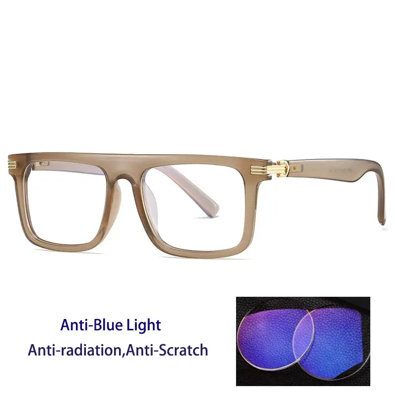 Unisex Browline Full Rim Prescription Glasses 226100 — view 8 | Rx Spectacle