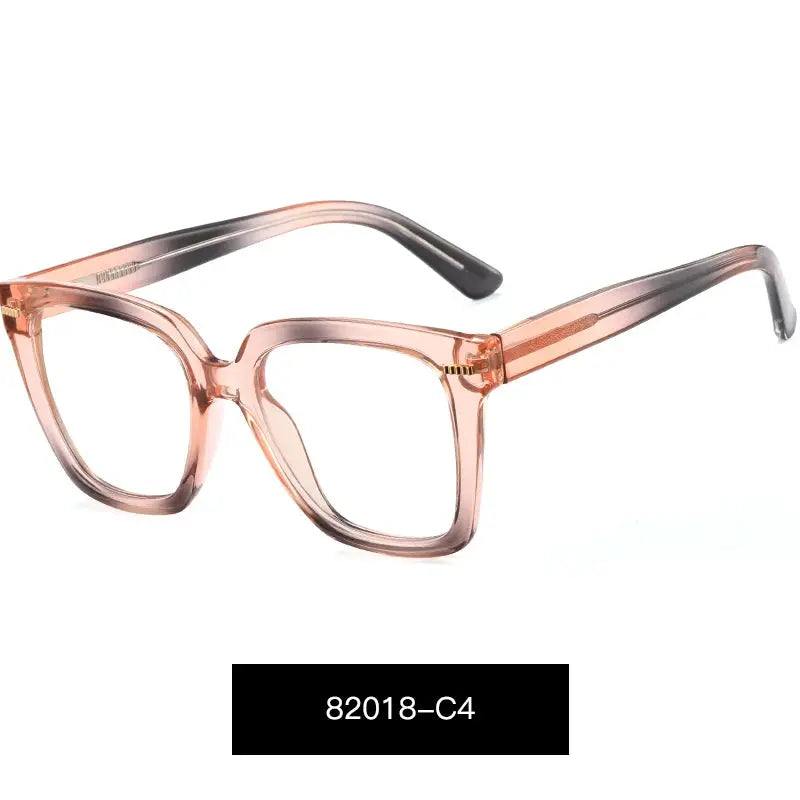 Women's Cat Eye Full Rim TR90 Prescription Glasses 82018 — view 3 | Rx Spectacle