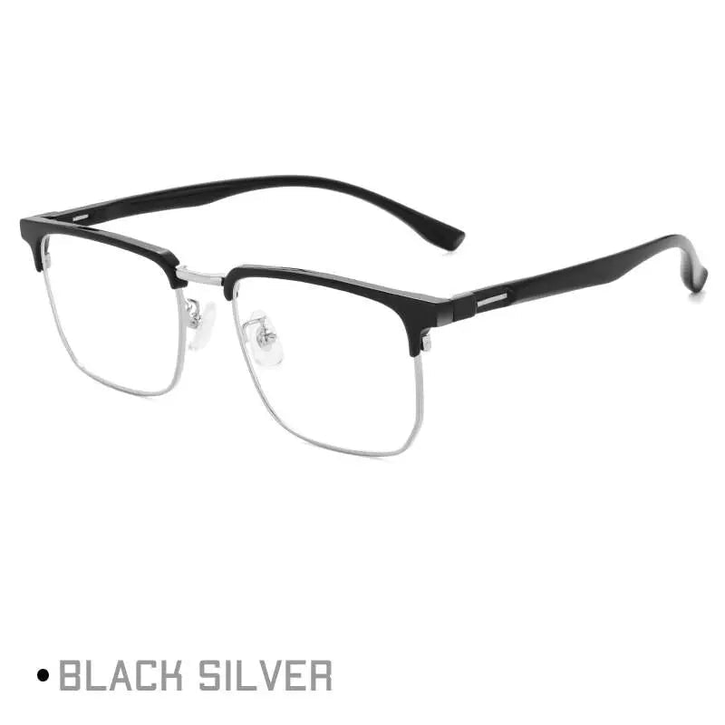 Unisex Square Full Rim TR90 Prescription Glasses Tm12 — view 2 | Rx Spectacle