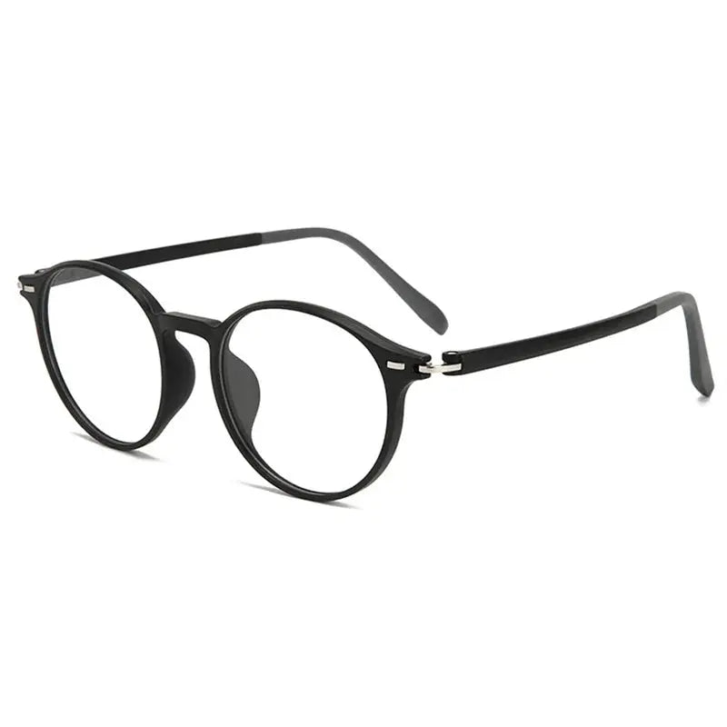 Women's Round Full Rim TR90 Prescription Glasses 46854 — view 5 | Rx Spectacle