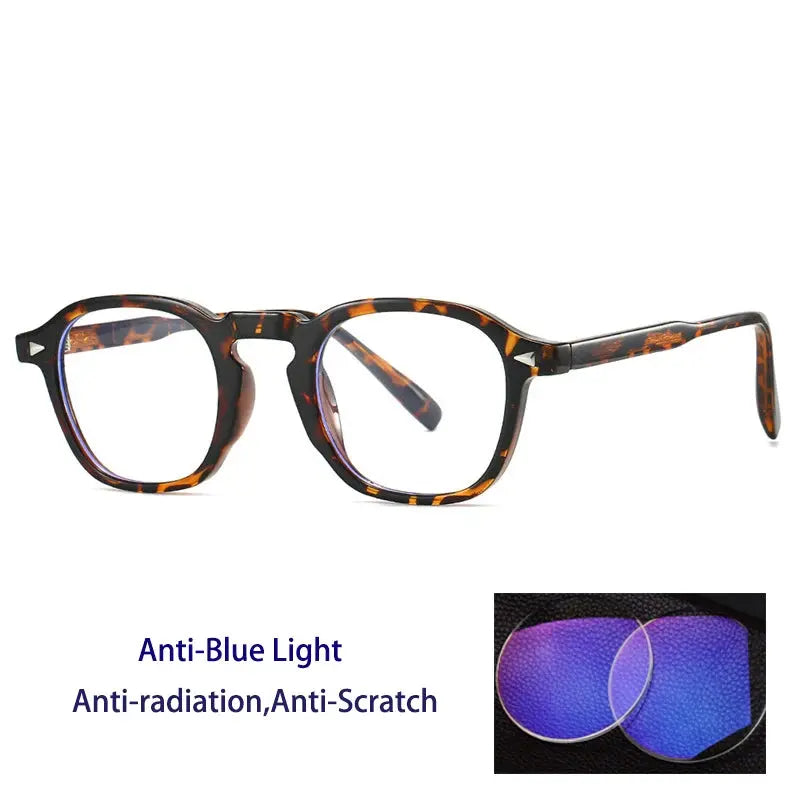 Unisex Oval Full Rim TR90 Prescription Glasses 280091 — view 3 | Rx Spectacle