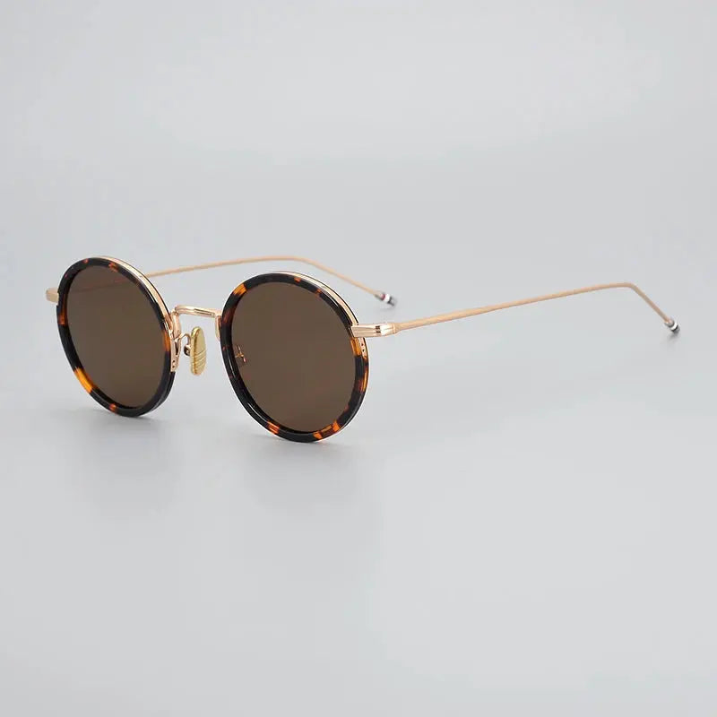 Men's Round Full Rim Alloy Prescription Glasses X906 — view 7 | Rx Spectacle