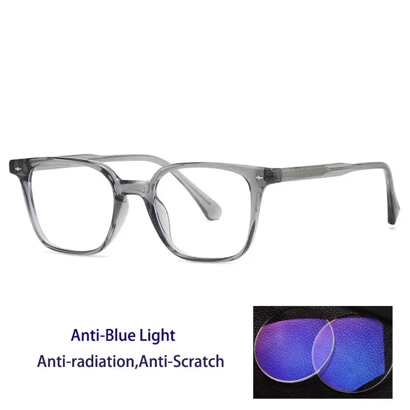 Unisex Oval Full Rim TR90 Prescription Glasses 280010 — view 3 | Rx Spectacle
