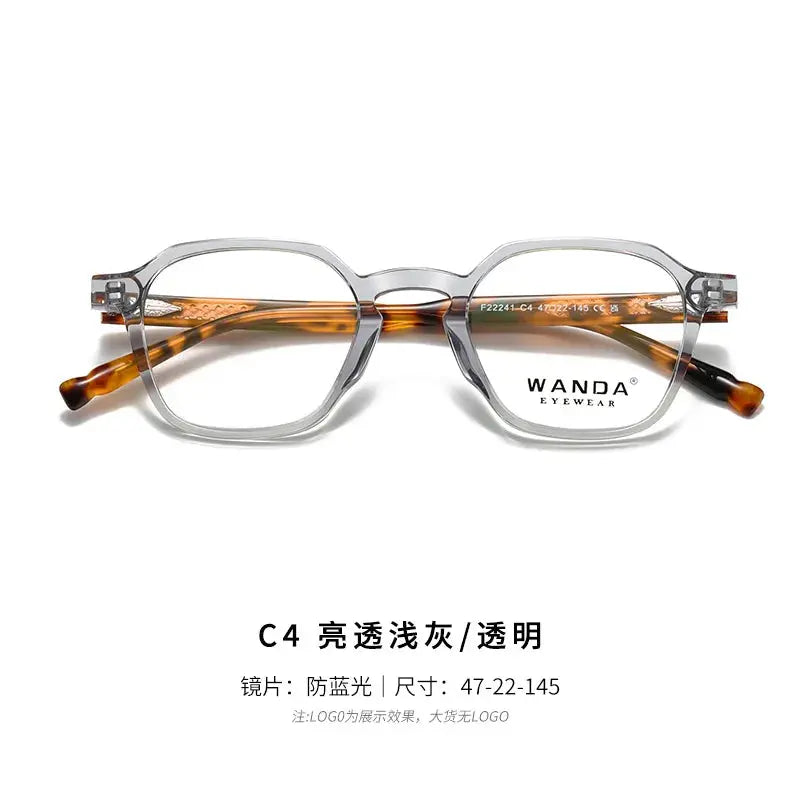 Women's Polygon Full Rim TR90 Prescription Glasses 22241 — view 5 | Rx Spectacle