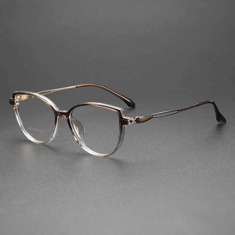 Women's Oval Full Rim TR90 Prescription Glasses 726016 — view 4 | Rx Spectacle