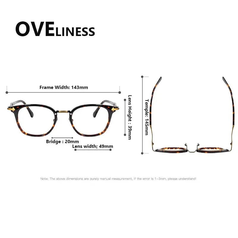 Unisex Oval Full Rim Titanium Prescription Glasses 369143 — view 2 | Rx Spectacle