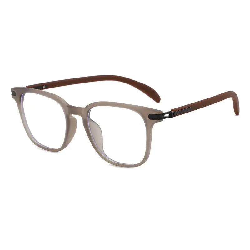 Women's Square Full Rim Titanium Prescription Glasses 90 — view 4 | Rx Spectacle