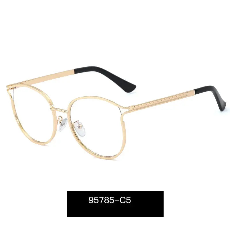 Women's Oval Full Rim TR90 Prescription Glasses 95785 — view 3 | Rx Spectacle