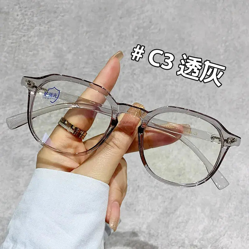 Unisex Oval Full Rim TR90 Prescription Glasses 12491 — view 5 | Rx Spectacle