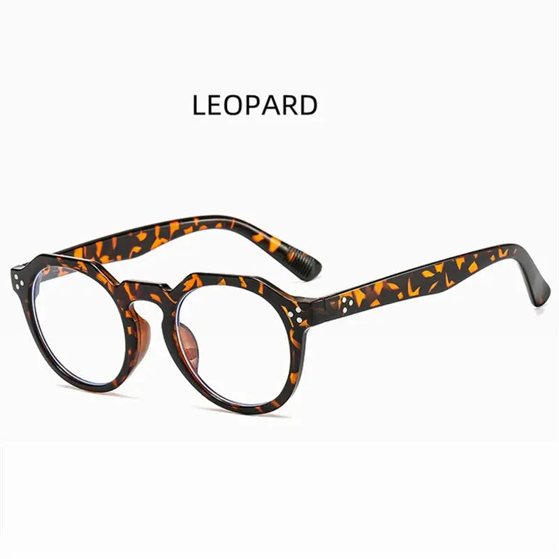 Unisex Round Full Rim Acetate Reading Glasses 3395 — view 4 | Rx Spectacle