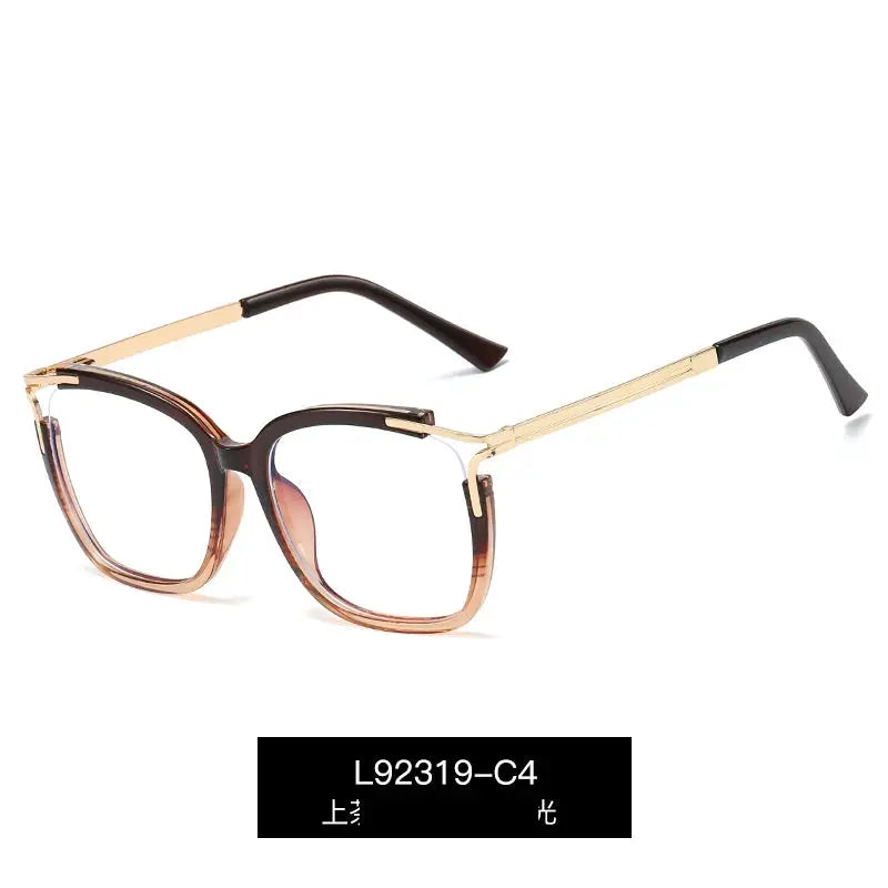 Women's Cat Eye Full Rim TR90 Prescription Glasses 892319 — view 5 | Rx Spectacle