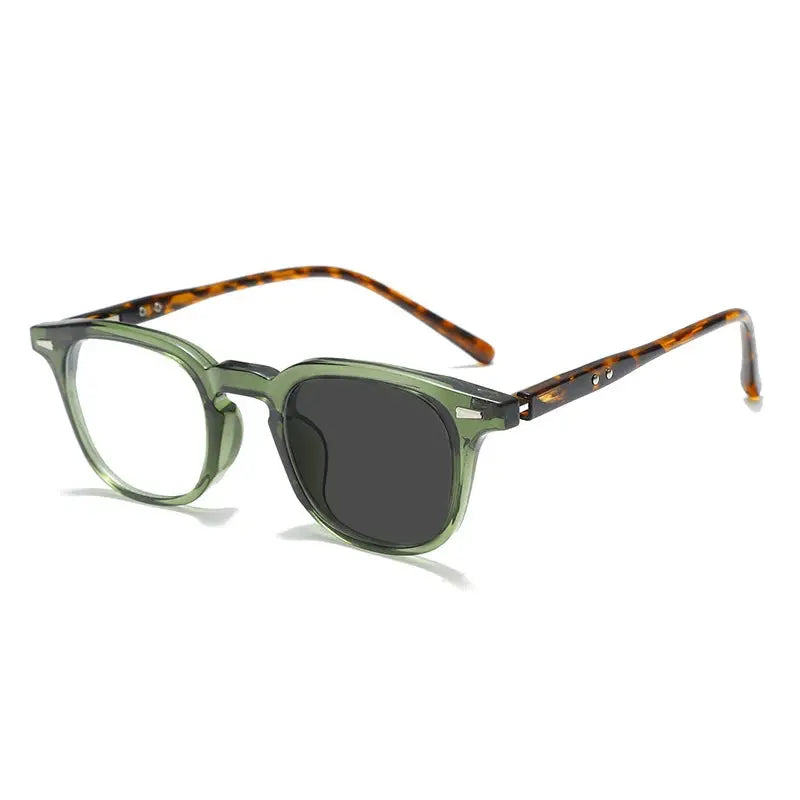 Unisex Square Full Rim Acetate Prescription Glasses L7156 — view 7 | Rx Spectacle
