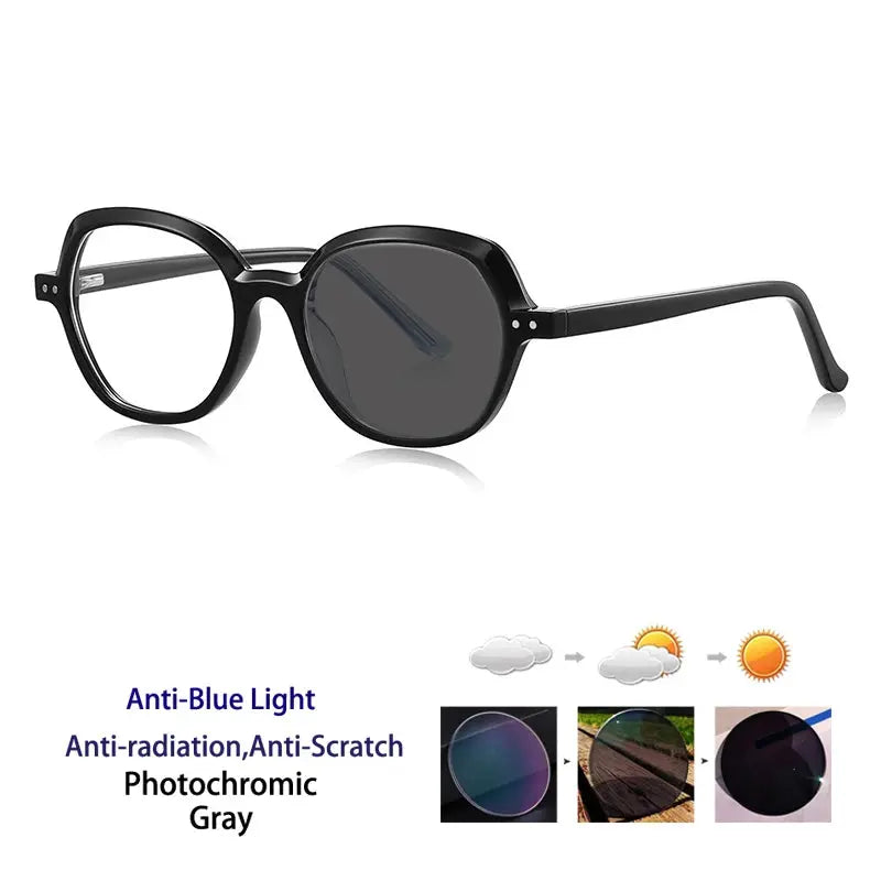 Women's Oval Full Rim TR90 Reading Glasses 242051 — view 6 | Rx Spectacle