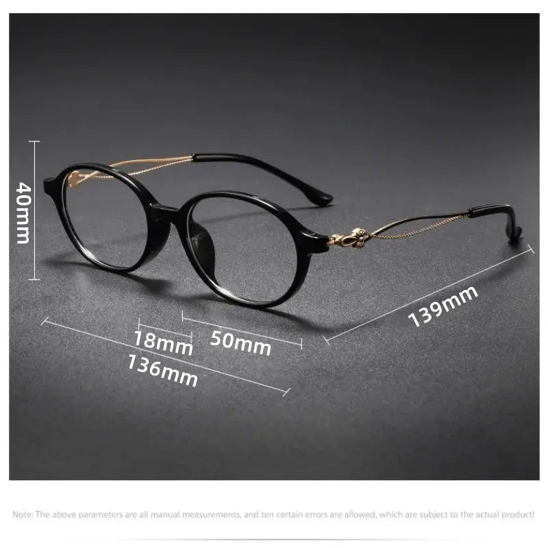 Women's Cat Eye Full Rim TR90 Prescription Glasses 726013 — view 2 | Rx Spectacle