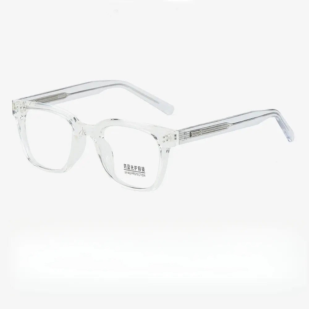 Unisex Square Full Rim TR90 Prescription Glasses Y9136 — view 9 | Rx Spectacle