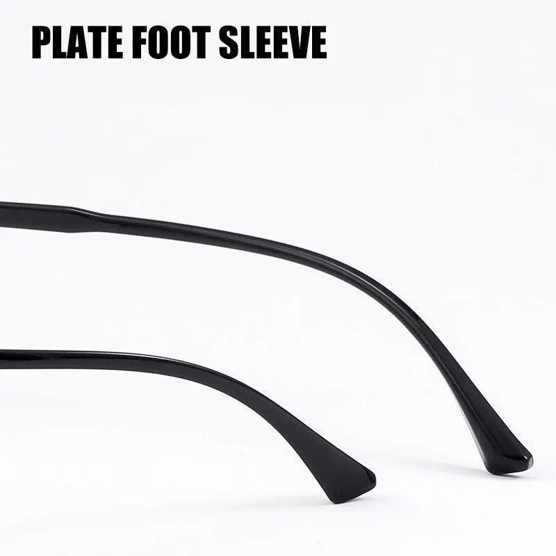 Men's Square Full Rim Acetate Prescription Glasses 8538YF — view 6 | Rx Spectacle