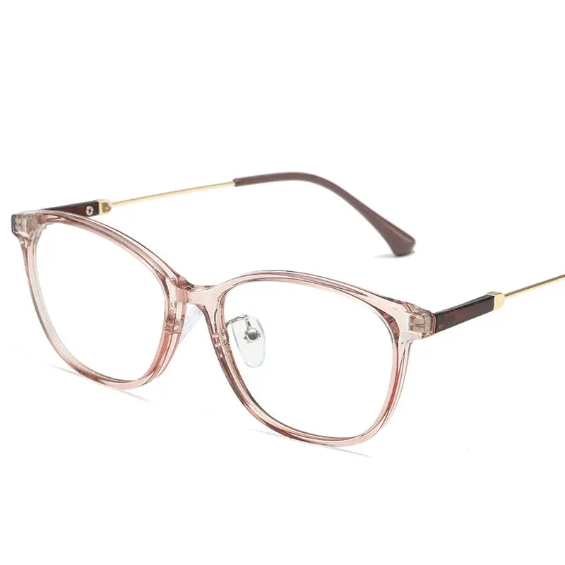 Unisex Round Full Rim Plastic Prescription Glasses 81290 — view 5 | Rx Spectacle