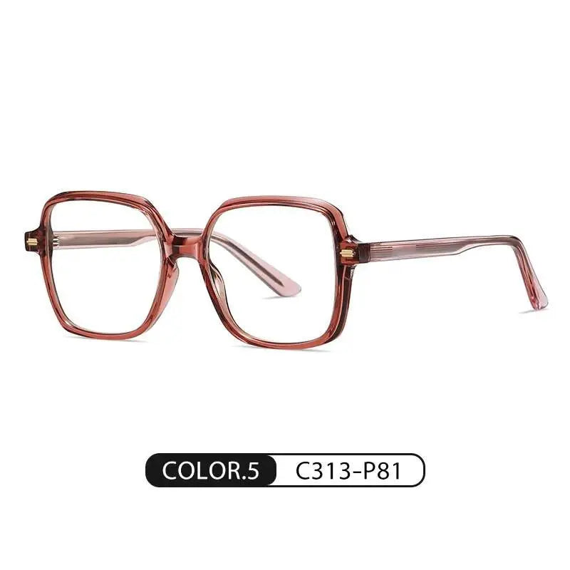 Men's Square Full Rim Titanium Prescription Glasses Bc907 — view 10 | Rx Spectacle