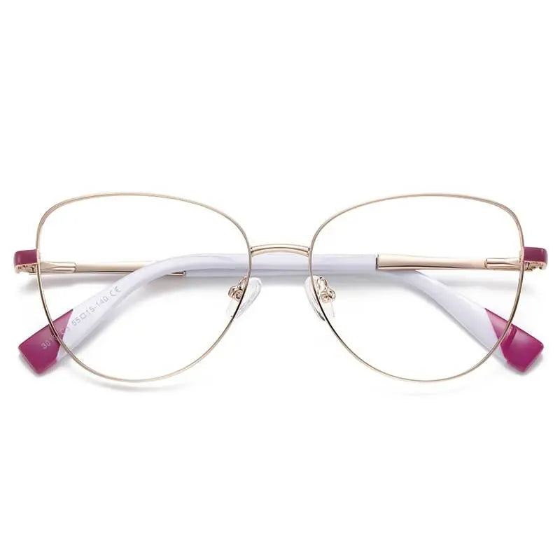 Women's Cat Eye Full Rim Prescription Glasses 3019 — view 2 | Rx Spectacle