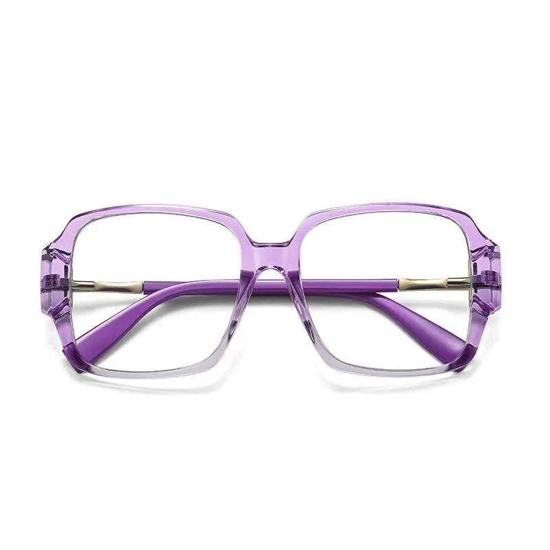 Women's Square Full Rim Acetate Prescription Glasses 2099 — view 8 | Rx Spectacle