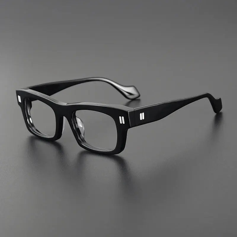 Unisex Square Full Rim Acetate Prescription Glasses L2037 — view 5 | Rx Spectacle