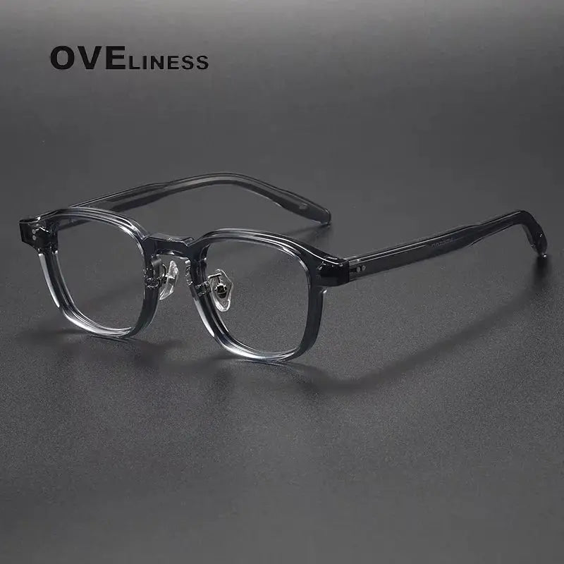 Women's Square Full Rim Acetate Prescription Glasses 313013 — view 5 | Rx Spectacle