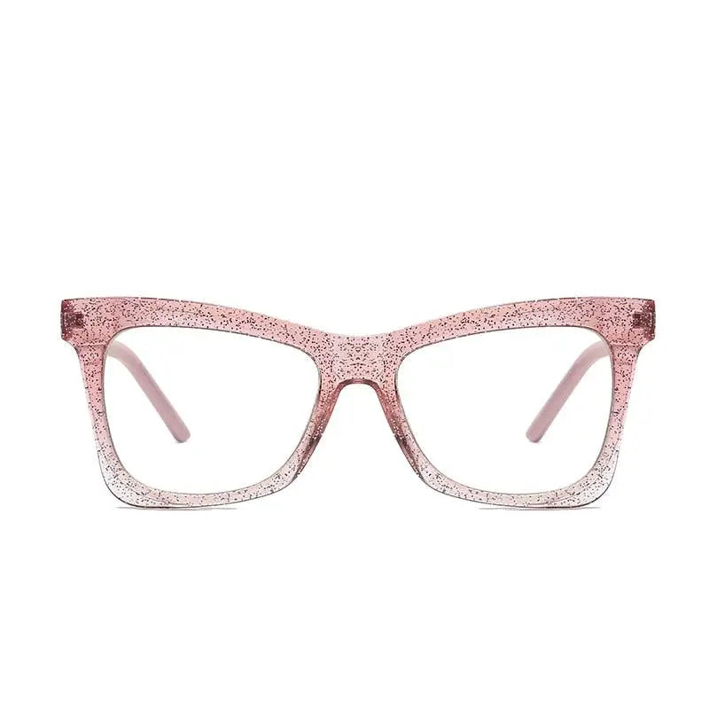 Women's Cat Eye Full Rim Titanium Prescription Glasses 2042 — view 6 | Rx Spectacle