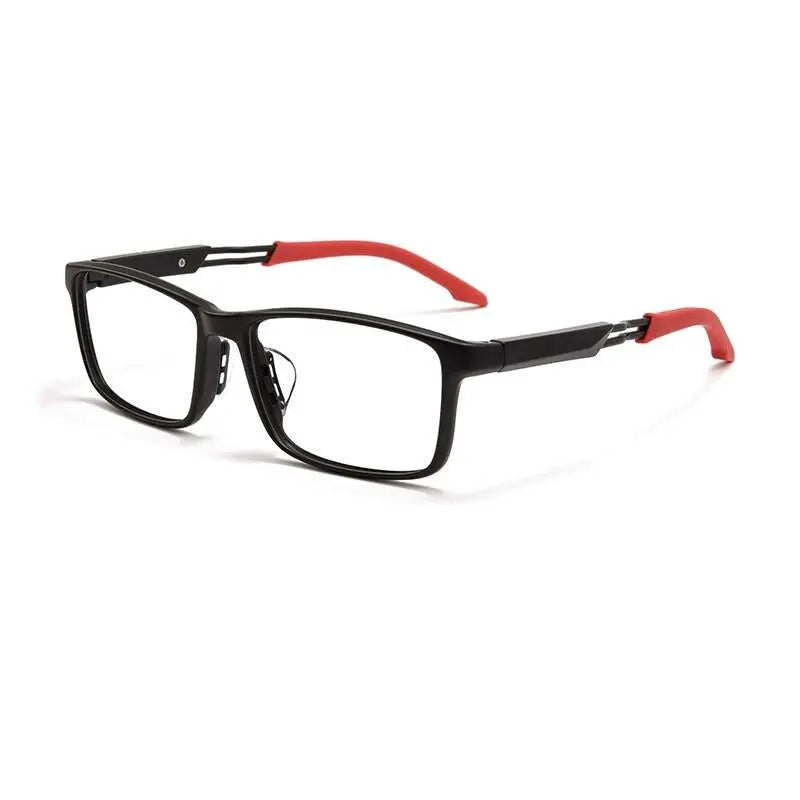 Unisex Square Full Rim Ultem Sports Glasses 6202g — view 3 | Rx Spectacle