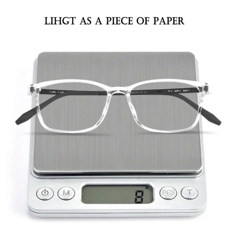Unisex Square Full Rim TR90 Prescription Glasses 99103T — view 5 | Rx Spectacle