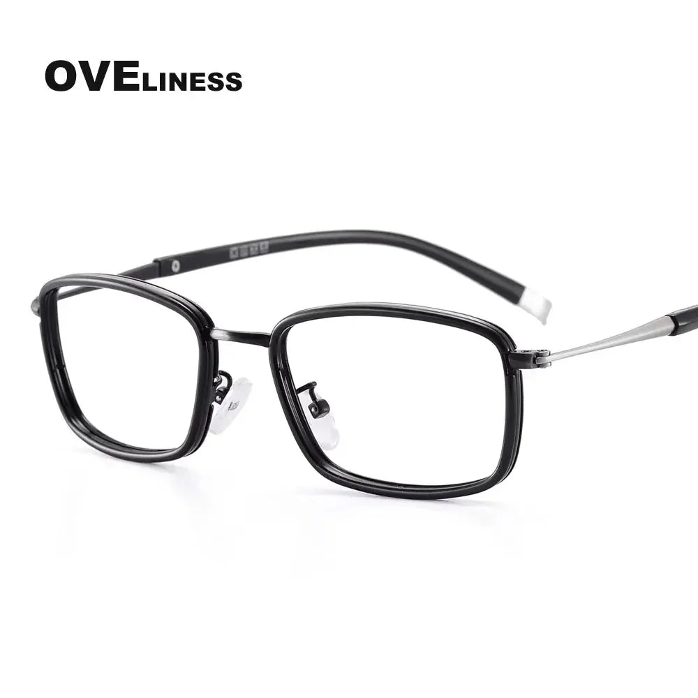Women's Square Full Rim Acetate Prescription Glasses 390037 — view 2 | Rx Spectacle