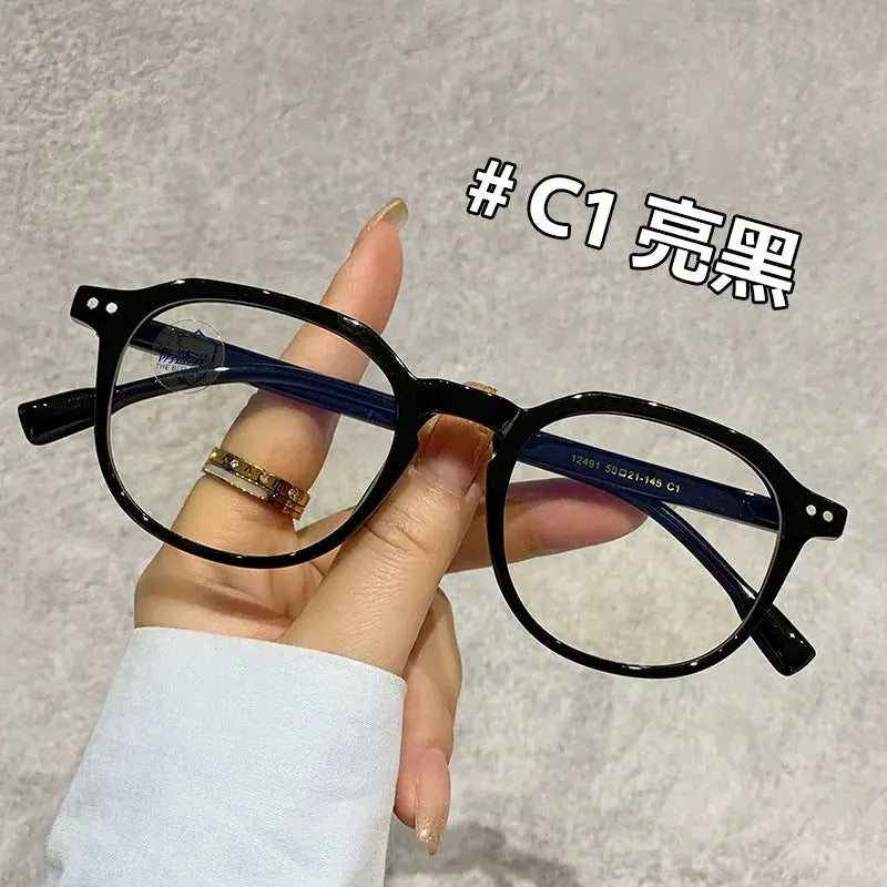 Unisex Oval Full Rim TR90 Prescription Glasses 12491 — view 3 | Rx Spectacle