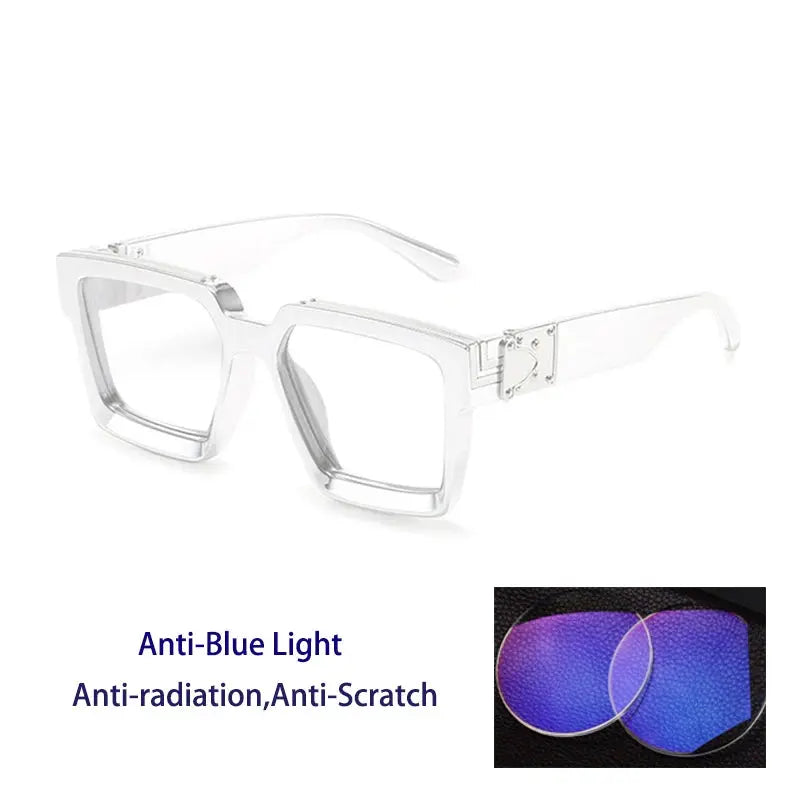 Unisex Browline Full Rim Prescription Glasses 862290 — view 7 | Rx Spectacle