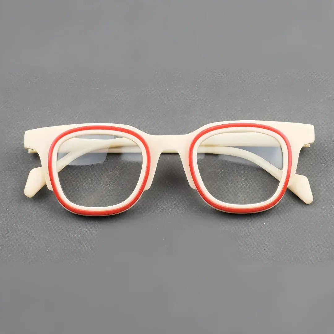 Women's Browline Full Rim Acetate Prescription Glasses 30112 — view 3 | Rx Spectacle