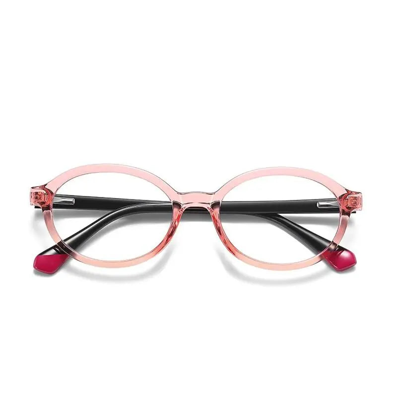 Unisex Round Full Rim TR90 Prescription Glasses 20205 — view 2 | Rx Spectacle