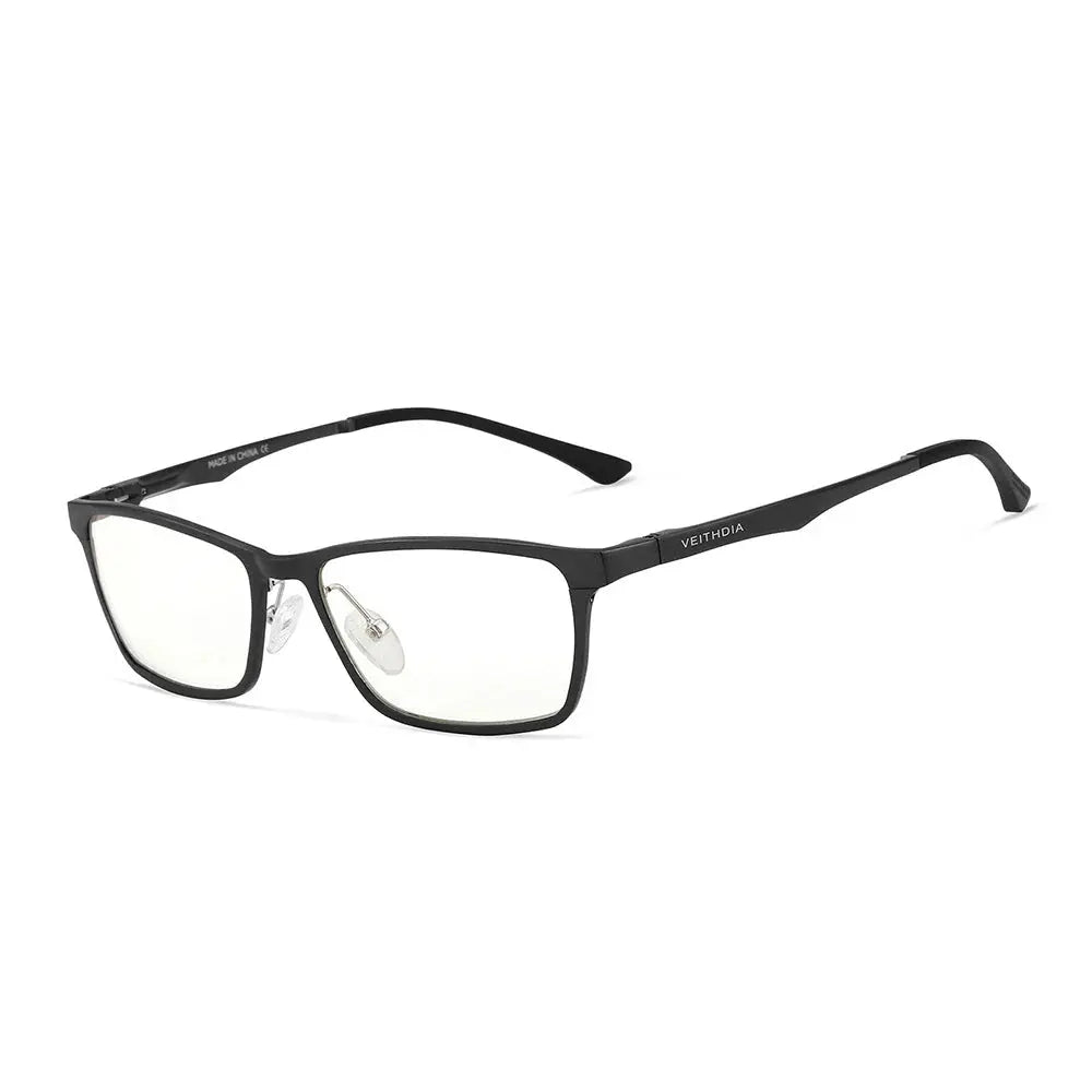 Men's Square Full Rim TR90 Prescription Glasses 8706 — view 4 | Rx Spectacle