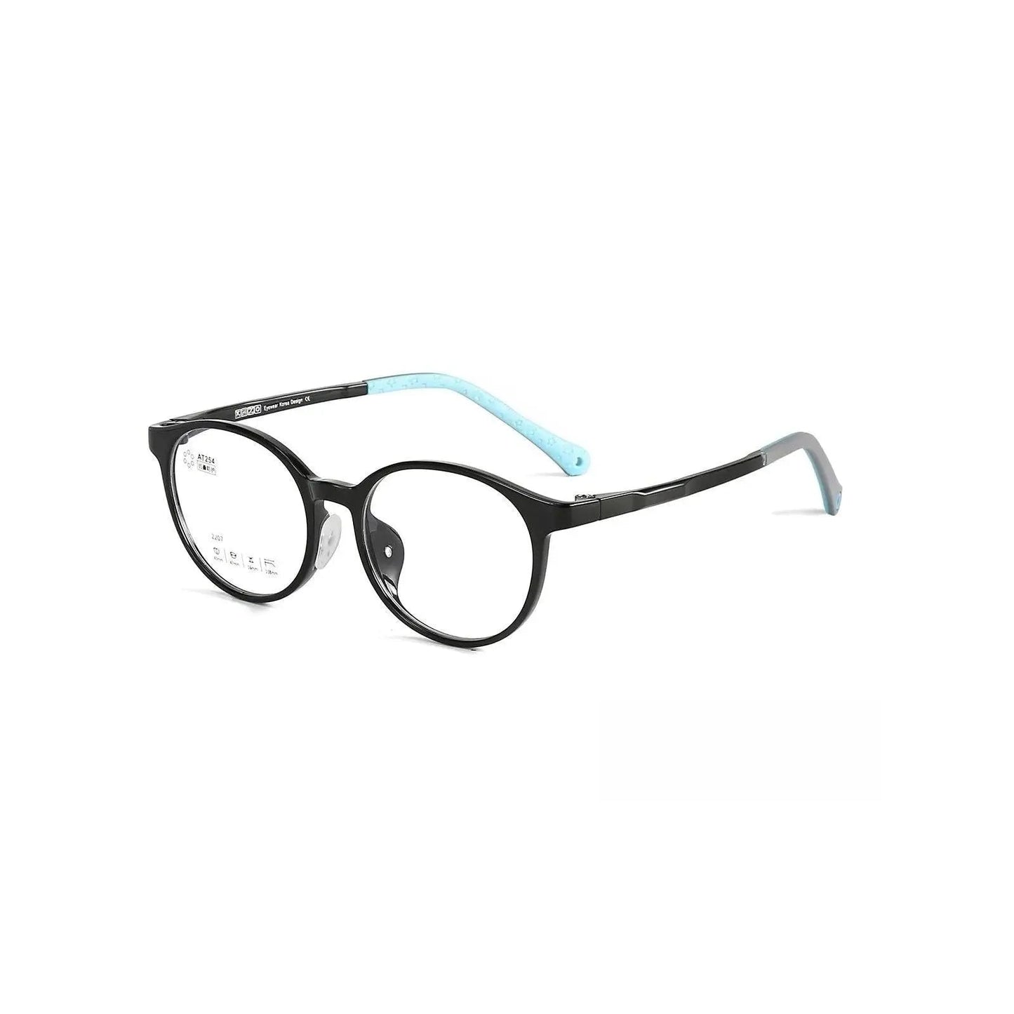 Unisex Round Full Rim TR90 Prescription Glasses 2207 — view 7 | Rx Spectacle