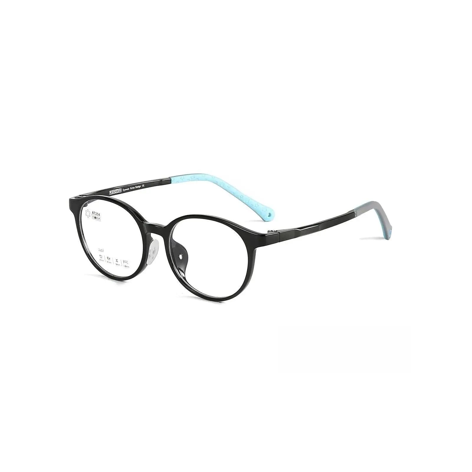 Unisex Round Full Rim TR90 Prescription Glasses 2207 — view 7 | Rx Spectacle