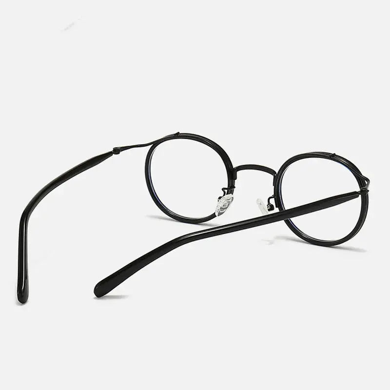 Unisex Round Full Rim Acetate Reading Glasses 22105 — view 3 | Rx Spectacle