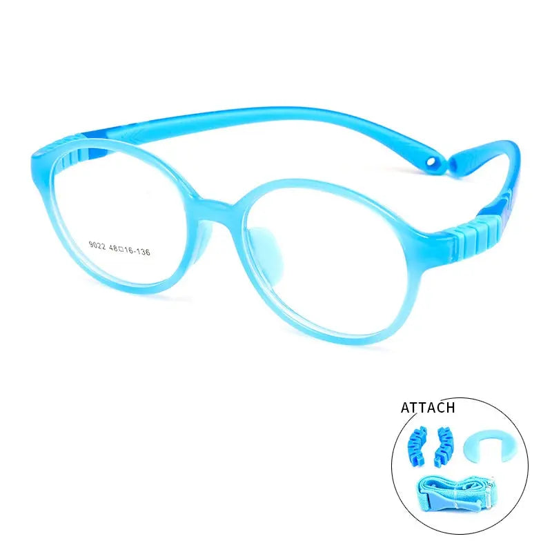 Unisex Oval Full Rim Prescription Glasses 59022 — view 7 | Rx Spectacle