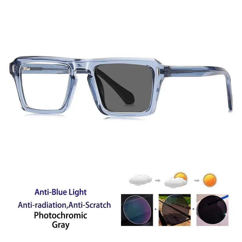 Unisex Browline Full Rim Acetate Reading Glasses 511049 — view 4 | Rx Spectacle