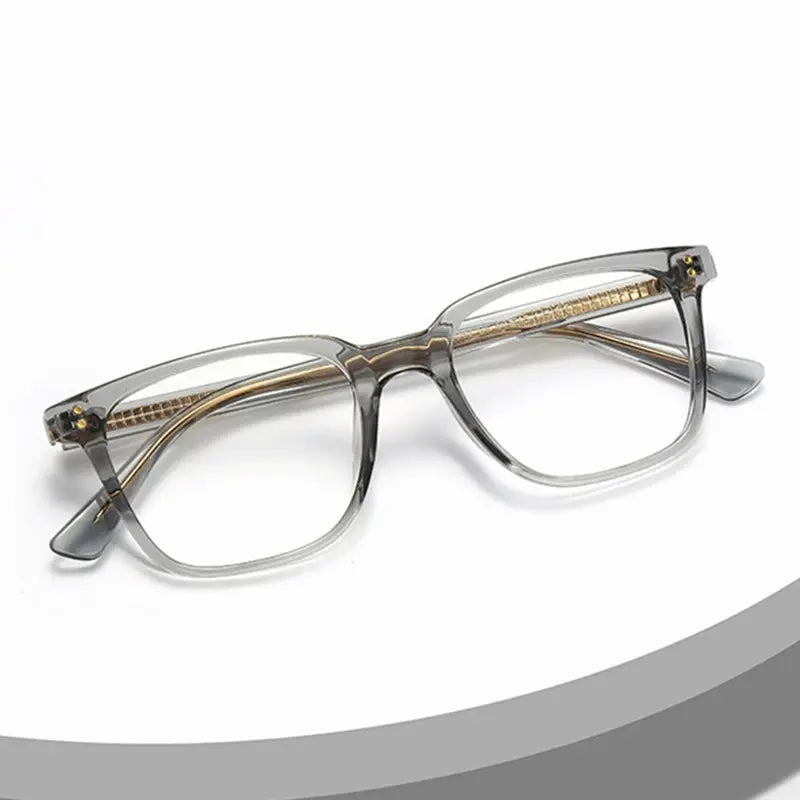Unisex Square Full Rim Acetate Reading Glasses 2021b — view 1 | Rx Spectacle