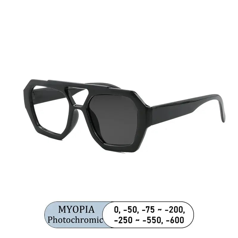 Unisex Polygon Full Rim TR90 Double Bridge Reading Glasses 220033 — view 6 | Rx Spectacle