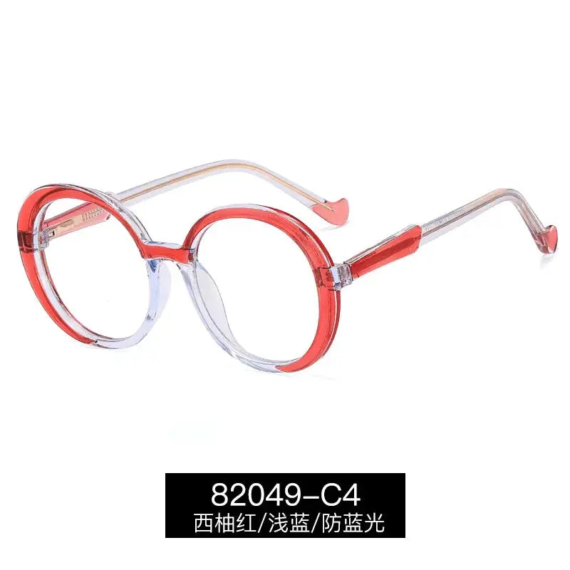 Women's Oval Full Rim TR90 Prescription Glasses 48209 — view 7 | Rx Spectacle