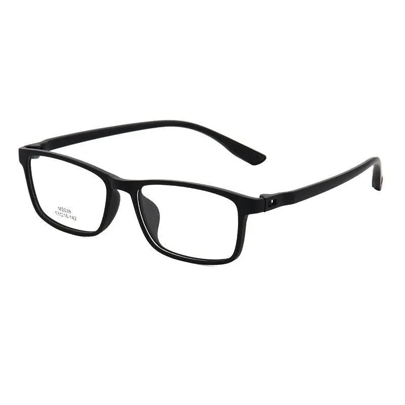 Unisex Square Full Rim Ultem Prescription Glasses M2039 — view 12 | Rx Spectacle