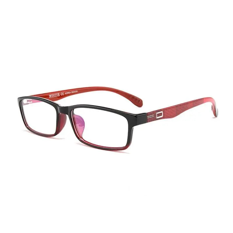 Unisex Square Full Rim TR90 Prescription Glasses 2300 — view 2 | Rx Spectacle