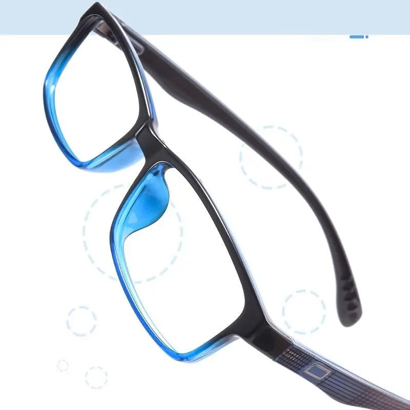 Unisex Square Full Rim TR90 Prescription Glasses 2300 — view 11 | Rx Spectacle
