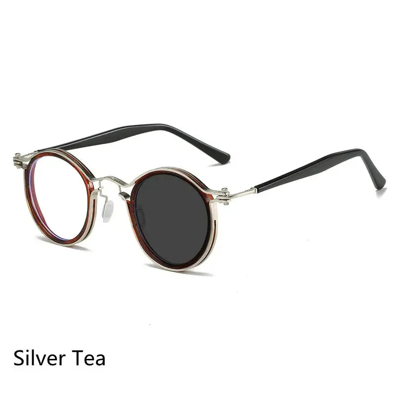 Unisex Round Full Rim Acetate Reading Glasses 2203 — view 14 | Rx Spectacle