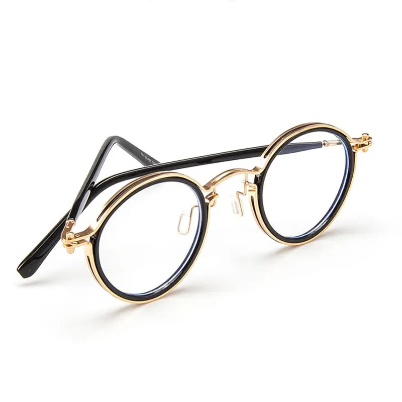 Unisex Round Full Rim Acetate Reading Glasses 2203 — view 1 | Rx Spectacle
